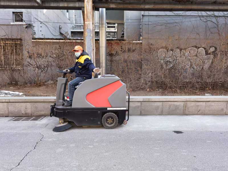 北京798藝術區使用揚子掃地機后，持續采購！