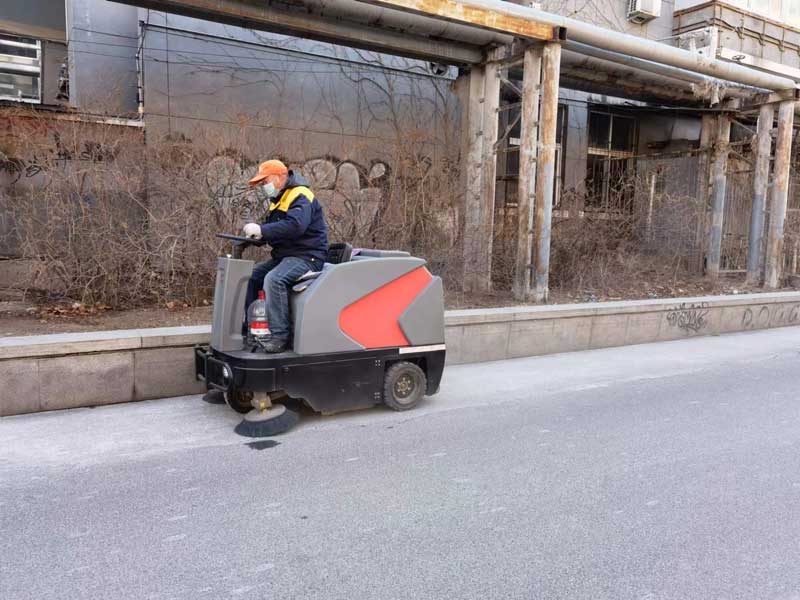 北京798藝術區使用揚子掃地機后，持續采購！